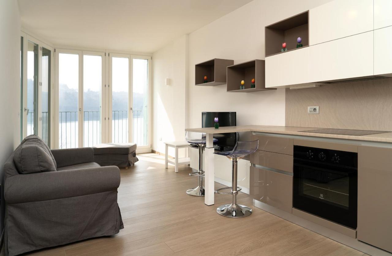 Serviced Apartments By Hotel De Charme Laveno Ngoại thất bức ảnh